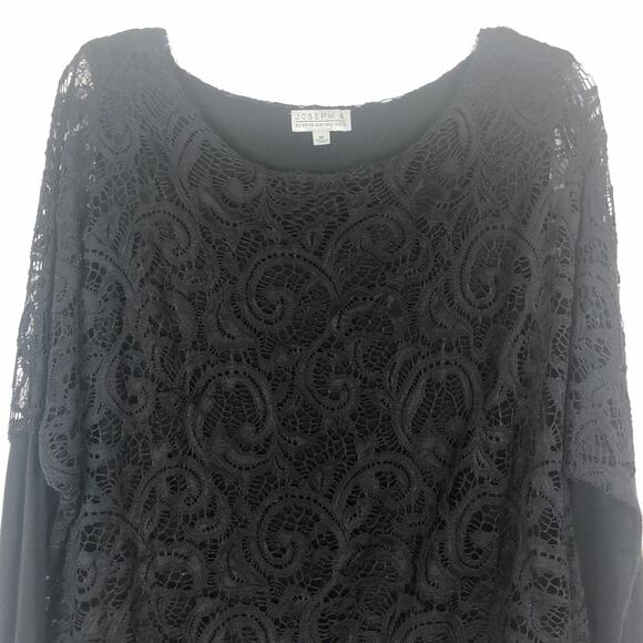 Joseph A. Sweater Womens Medium Lace Party Cocktail Evening Formal Occasionwear - Picture 3 of 9